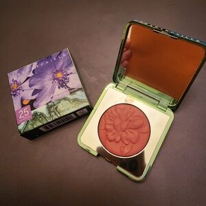 Chantecaille Pink Blush Floral Embossed Compact